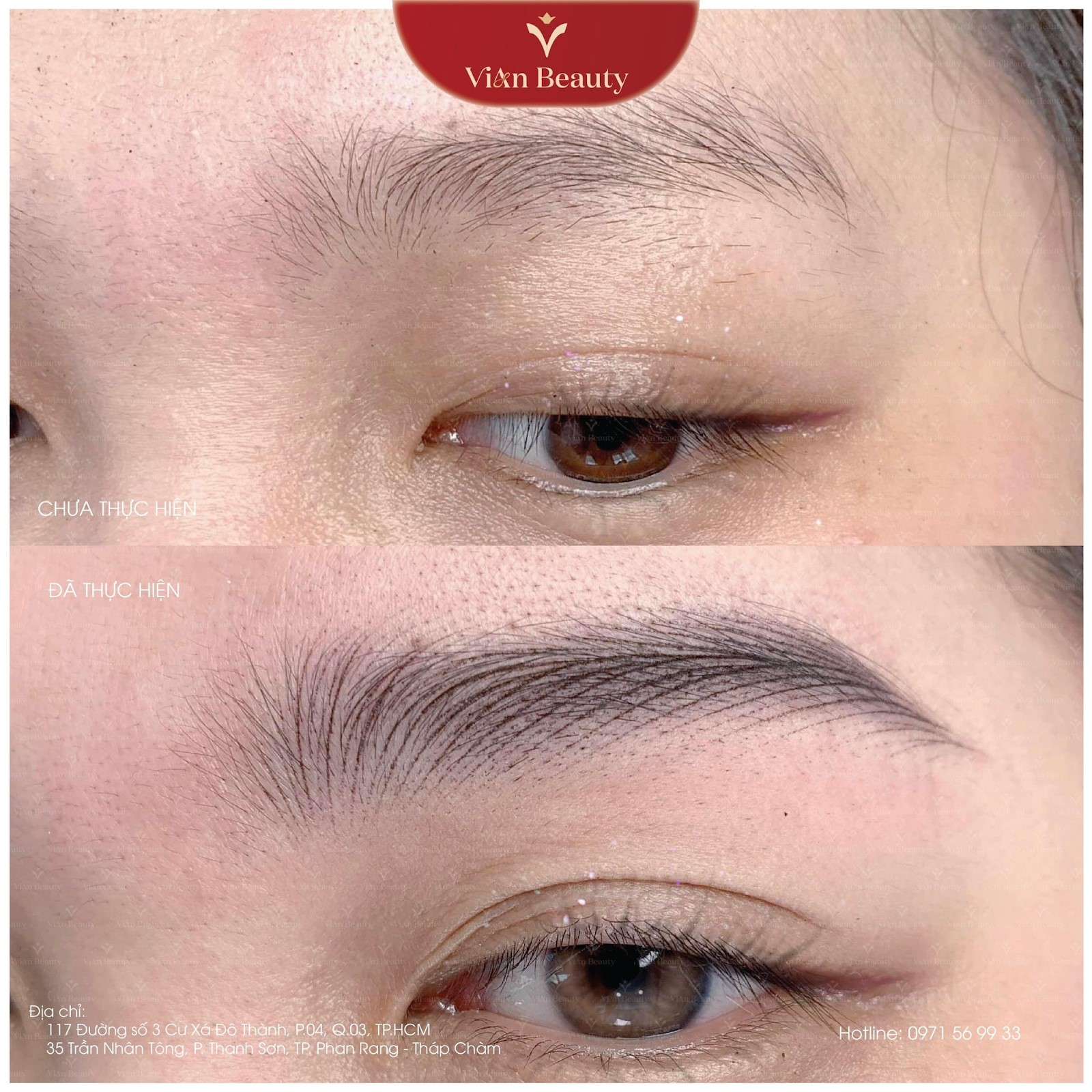 Bảng giá điêu khắc mày môi tại Vian Beauty, chất lượng ra sao? 13 hairstroke may tu nhien